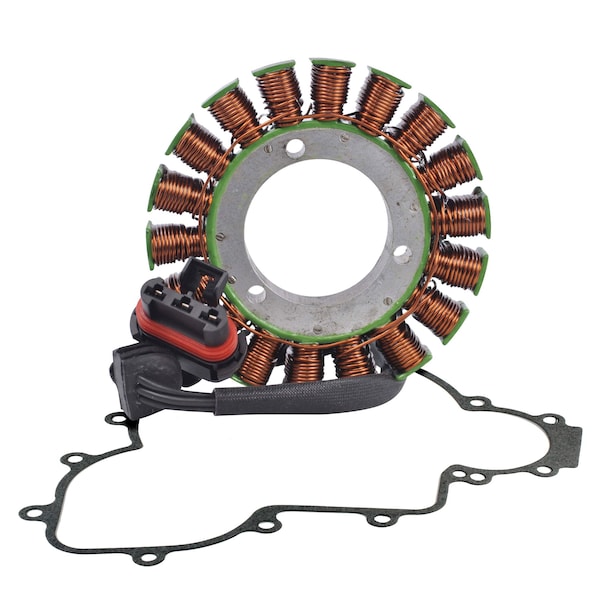 Rmstator Kit Stator + Crankcase Cover Gasket for Polaris Ranger/Crew/RZR/RZR 4 S XP/General/ACE 900 1000 201 RM01394G - main